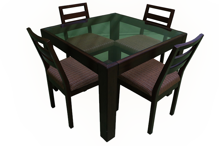 DINING TABLE 720.10 (4 SEATER) — alternate view