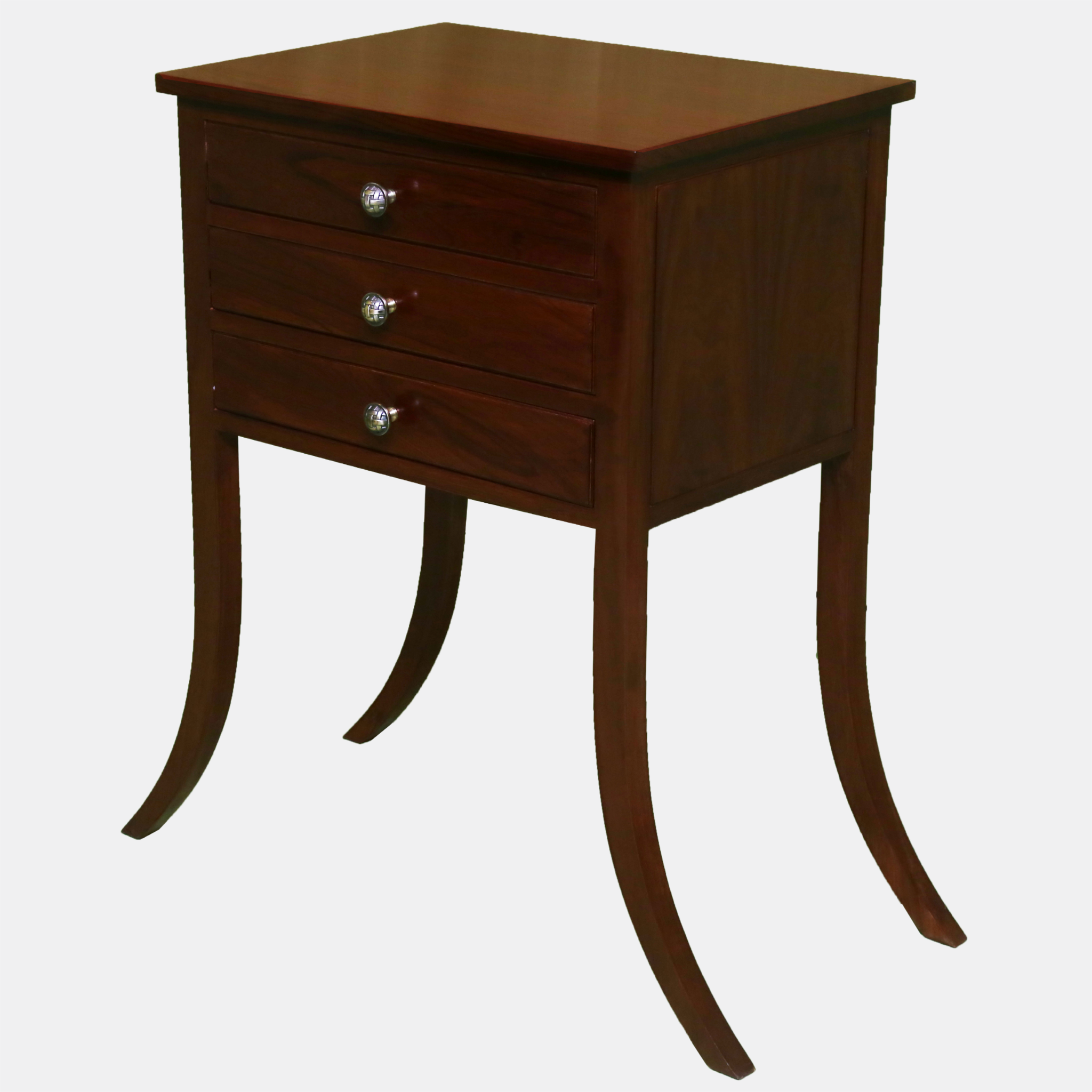 SIDE TABLE 406.07 (THREE DRAWERS)