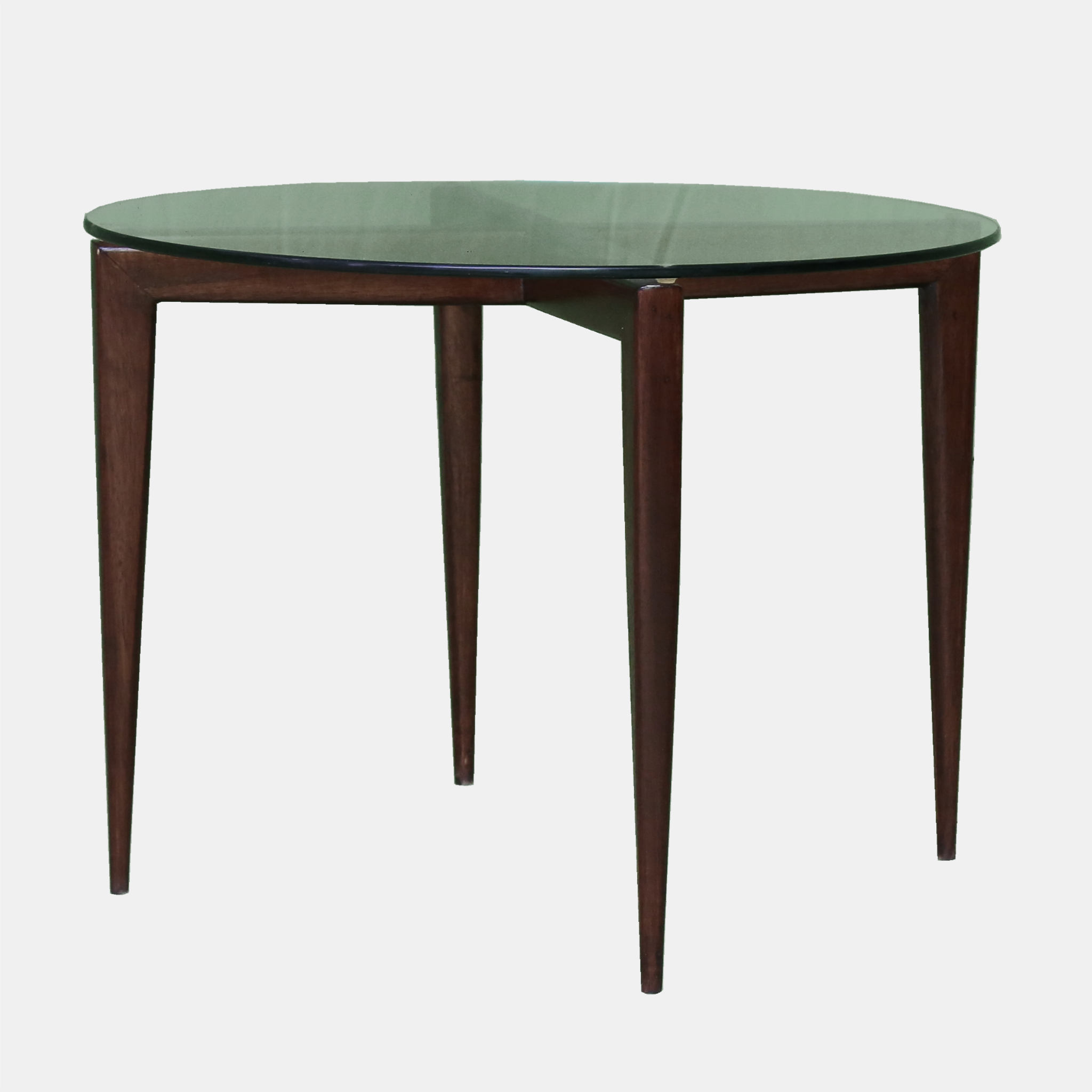 GLASS TOP SIDE TABLE 422.10